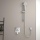 Ideal Standard shower set Standard Idealrain Evo 600 mm, 3 spray types Ø 110 mm chrome NEW