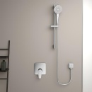 Ideal Standard Conjunto de ducha Idealrain Evo 900 mm, 3 tipos de chorro Ø 110 mm cromo NUEVO