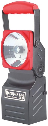 AccuLux SL 6 LED light, red/black NEW