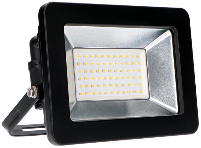 LEDs Light Strahler - 50W 5500lm 4000K IP65 - Sanan LED - Schwarz NEU