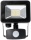 LEDs Lichtspot - 10W 1100lm 4000K IP44 - Sensor - Sanan LED - Zwart NIEUW