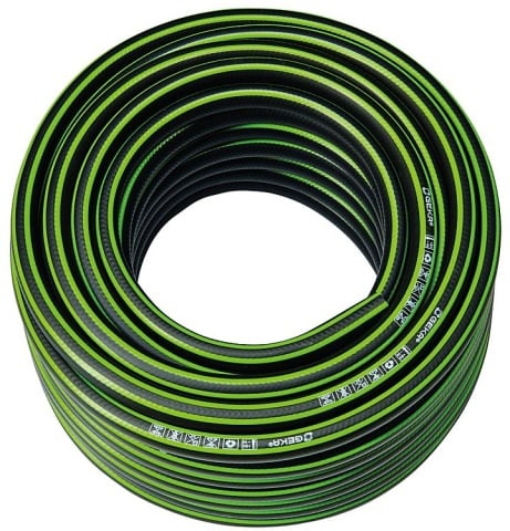 GEKA Waterslang Geka ""100""1/2""-13mm, 50m PVC 3-laags zwart-groen NIEUW