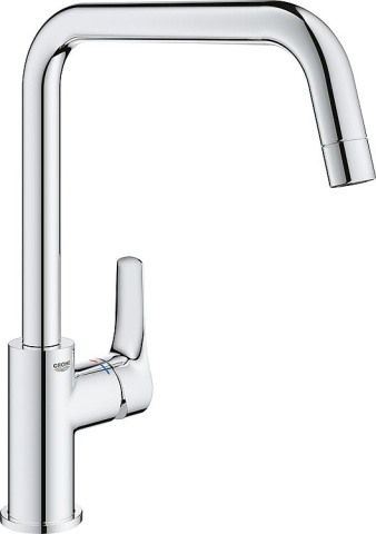 GROHE Eurosmart Miscelatore per lavello bocca girevole sporgenza 228 mm cromo NUOVO