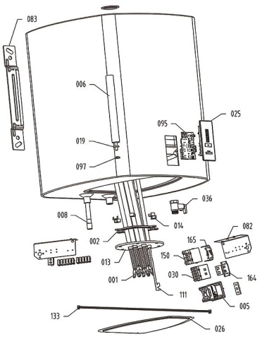 Evenes Module électronique HSWHGRED-14 PLY 2RSM2K DIM NOUVEAU