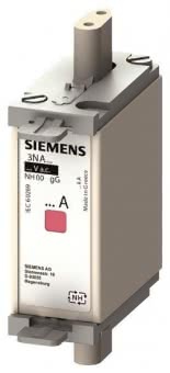 Siemens NH fuse link G000 63A 500AC/250DC 3NA6822 NEW