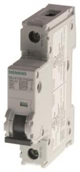 Siemens circuit breaker C 10A 1pin 240V 14kA 5SJ4110-7HG40 NEW