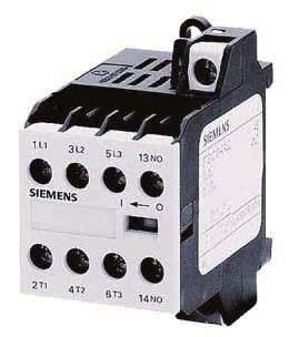 Contactor de motor Siemens 3S+1Ö 230VAC50/60Hz 3TG1001-0AL2 NUEVO