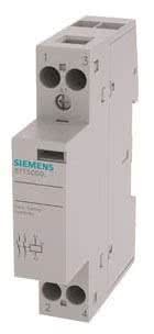 Contactor de instalación Siemens 2S 230VAC 20A 220VDC 5TT5000-0 NUEVO