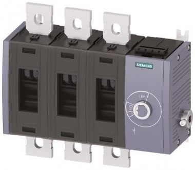 Siemens Interrupteur-sectionneur 500A, 3 pôles, taille 4 3KD4434-0QE40-0 NOUVEAU