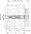 Fischer Allemagne Tampon universel UX 6 R NOUVEAU