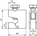 DEHN Borne de jonction St/tZn f. Rd6-10 VK A UNI ST NOUVEAU