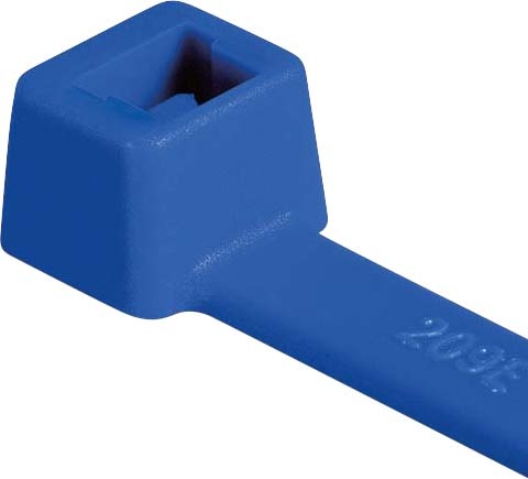 HellermannTyton Cable Tie 4.6x200 blue T50R-ETFE-BU NEW