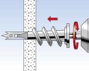 Fischer Deutschl. ancoraggio per cartongesso in metallo GKM NUOVO