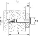 Fischer German Nail Anchor FNA II 6x30/5 NEW