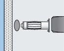 Fischer Allemagne Chevilles pour béton creux avec vis HM 4 x 32 S NOUVEAUX