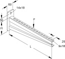 Niedax wall bracket KTAS 600 NEW