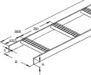 Niedax kabelladder marine standaard KLMUL 40.100 F NIEUW