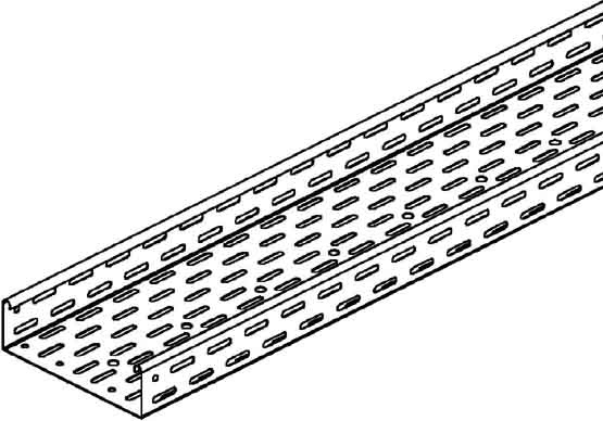 Niedax kabelgoot incl. connector RLC 60.100 NIEUW