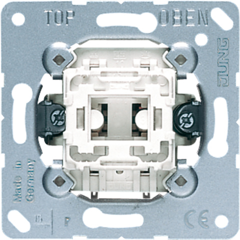 Jung drukknop 10AX 250V 1-polig NO contact 531 U NIEUW