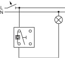 Busch-Jaeger Commutatore AP 2601/6 W-53 NUOVO