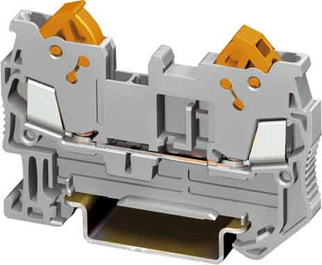 Phoenix Contact Terminal de paso 0.25-1.5qmm,gris QTC 1.5 NUEVO