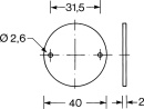 RZB Zimmermann identificatieplaatje licht plastic 99351...