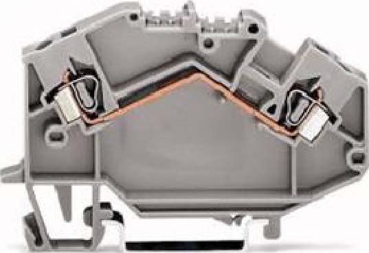 WAGO GmbH & Co. KG Feed-through terminal 0.08-2.5mmq grey 780-601 NEW