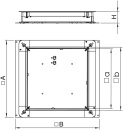 OBO Bettermann Vertr caja de conexiones para la altura de...