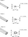 Niedax tasma zabezpieczajaca krawedzie 6,5x9,5mm RKBA 6...