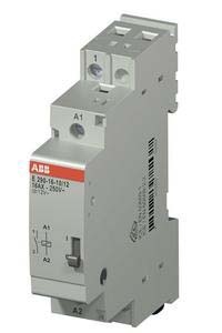 ABB Stotz S&J Interruttore a impulsi 12 VAC, 16 A, 1 NO E290-16-10/12 NUOVO