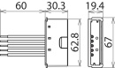 DEHN Descargador de sobretensiones tipo 2 DEHNcord DCOR L 3P 275 SO LTG NUEVO