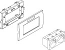 Kleinhuis Zweifachsteckdoseneinheit weiss KES-2.3.3 NEU