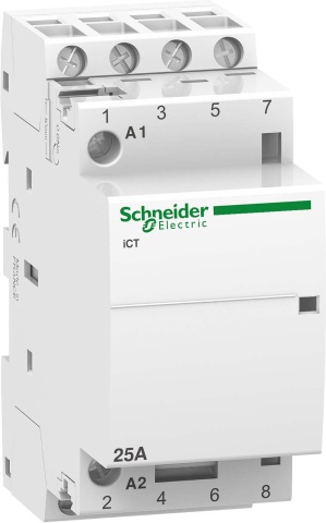 Schneider Electric Contacteur dinstallation 25A 4S 220-240VAC A9C20834 NOUVEAU