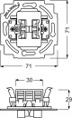 Busch-Jaeger Interruptor basculante circuito We/We 2000/6/6 US-101 NUEVO