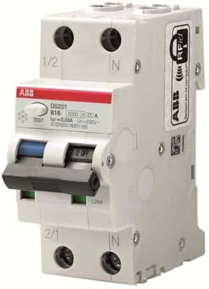 ABB Stotz S&J FI/LS-Schalter 6kA, 1p+N DS201A-C16/0,03 NEU