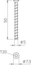 OBO Bettermann Vertr Tornillo de protección contra...