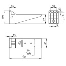 Unex Flèche isolante 60x200 lgr 66203 NOUVEAU