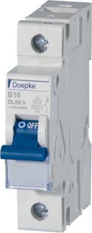 Doepke interruttore miniaturizzato DLS 6H B32-1 6KA NUOVO