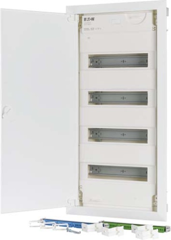 Eaton (Instalación) Tablero de distribución pequeño hueco con 4 filas 48TE KLV-48HWP-F NUEVO