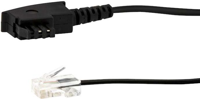 E+P Elektrik Cable de conexión DSL 3m TAE-F/RJ45 enchufe T180/3 NUEVO