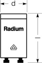 Radium Lampenwerk Starter RS 11 NEU