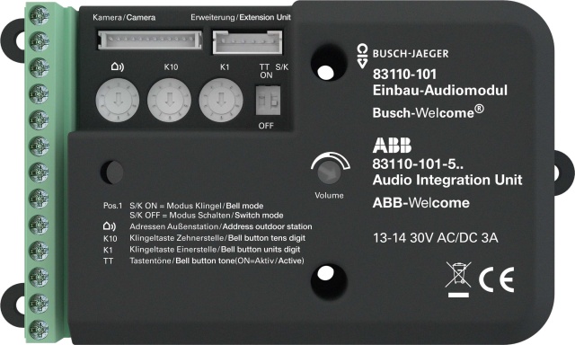 Modul audio do zabudowy Busch-Jaeger 83110-101 NOWOSC