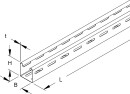 Chemin de câbles Niedax RL 35.050 NOUVEAU