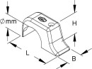 Kleinhuis Top Nail Clamp gr 1-fold 10-14 1567 NUOVO