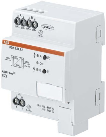 ABB Stotz S&J DALI-Gateway Basic 2f DG/S2.64.1.1 NOUVEAU