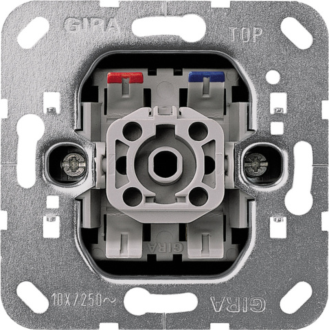 Gira wipdrukcontact-inzetmoduul met N-klem 015000 NIEUW