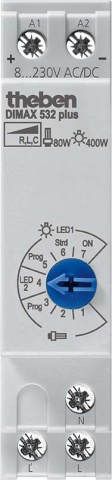 Regulador en línea Theben para ESL y LED-Lp de 230V. DIMAX 532 plus NUEVO