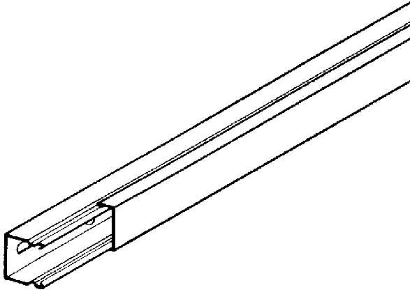 Niedax LS mini condotto parte inferiore+coperchio LLK 26.030 E3 NUOVO