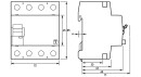 Interrupteur FI Doepke DFS4 063-4/0,03-A R NOUVEAU