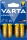 Varta Cons.Varta Longlife Mignon 1,5/Al-Mn 4106 Blister 4 NUOVO